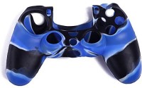 microware Dual Shock Controller Sleeve  Gaming Accessory Kit(Blue, Black, For PS4)