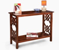 View Fischers Lifestyle Sumatra Solid Wood Console Table(Finish Color - Walnut) Furniture (Fischers Lifestyle)