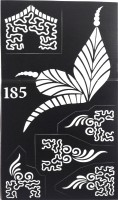ARR Henna Stencils ARR HENNA STENCIL STICKER(HENNA DESIGN) - Price 70 30 % Off  