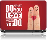 View The Print Cart DO WHAT YOU LOVE WHAT YOU DO Vinyl Laptop Decal 15.6 Laptop Accessories Price Online(The Print Cart)