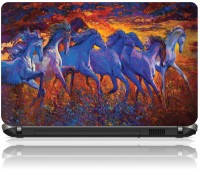 View The Print Cart BLUE HOURSE LAPTOP SKIN Vinyl Laptop Decal 15.6 Laptop Accessories Price Online(The Print Cart)