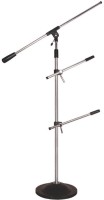 5 CORE 3 Way Microphone Stand Microphone Stand(Silver)
