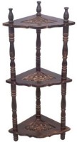 View Skwood Solid Wood Corner Table(Finish Color - brown) Furniture (skwood)