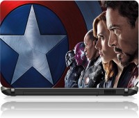View The Print Cart Captain America Civil War Iron m Vinyl Laptop Decal 15.6 Laptop Accessories Price Online(The Print Cart)