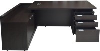 View Eros Engineered Wood Office Table(Free Standing, Finish Color - Wenge) Furniture (Eros)