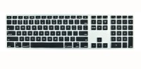View Saco Chiclet Keyboard Skin Desktop Keyboard Skin(Black) Laptop Accessories Price Online(Saco)