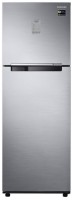 SAMSUNG 345 L Frost Free Double Door 4 Star Convertible Refrigerator(Real Stainless, RT37M3724SL/HL)