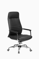 View ZENNOIIR Office Chairs Leatherette Office Arm Chair(Black) Furniture (ZENNOIIR)