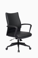View ZENNOIIR Office Chairs Leatherette Office Arm Chair(Black) Furniture (ZENNOIIR)