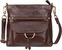Klasse Women Brown Genuine Leather Sling Bag