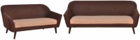 View Furny Fabric 3 + 2 Multicolor Sofa Set Furniture (Furny)