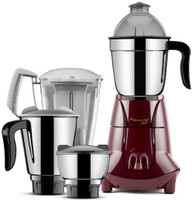 Butterfly Jet 750 W Juicer Mixer Grinder (4 Jars, Cherry Red)