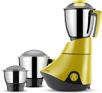 Butterfly Splendid 750 W Mixer Grinder (3 Jars, Lemon Yellow)