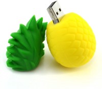View Microware Pineapple Shape 8 GB Pendrive 8 GB Pen Drive(Yellow) Price Online(Microware)