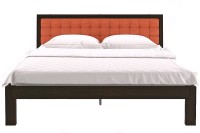 View Urban Ladder Florence Solid Wood King Bed(Finish Color -  Mahogany) Furniture (Urban Ladder)