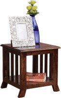 View Induscraft Solid Wood End Table(Finish Color - Brown) Furniture (Induscraft)