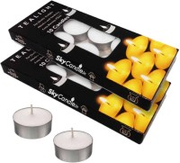 Skycandle in Led Candles & T Lites White Pack Of 20 Candle(White, Pack of 20) - Price 229 77 % Off  
