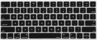 Saco Chiclet Keyboard Skin for iMac Wireless 2nd Gen Magic Keyboard MLA22B/A - Black Laptop Keyboard Skin(Black)   Laptop Accessories  (Saco)