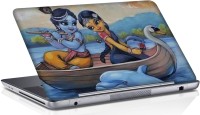 View Shopmania Radha Krishna in boat Vinyl Laptop Decal 15.6 Laptop Accessories Price Online(Shopmania)
