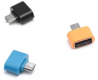 View YTM USB, Micro USB OTG Adapter(Pack of 3) Laptop Accessories Price Online(YTM)