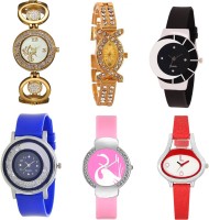 JKC New Arrival Stylish Multicolor Watch For Girls COMBO-118 Analog Watch  - For Girls   Watches  (JKC)