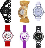 JKC New Arrival Stylish Multicolor Watch For Girls COMBO-69 Analog Watch  - For Girls   Watches  (JKC)