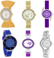 JKC New Arrival Stylish Multicolor Watch For Girls COMBO-92 Analog Watch  - For Girls   Watches  (JKC)