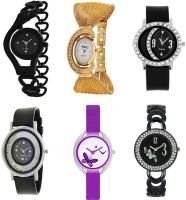 JKC New Arrival Stylish Multicolor Watch For Girls COMBO-74 Analog Watch  - For Girls   Watches  (JKC)