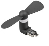 Ecofast Highquality usb 2 in 1 fan for smartphone,laptop and powerbank 0021 USB Fan(Black)   Laptop Accessories  (ECOFAST)