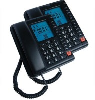View Magic BT-M78-4 Corded Landline Phone(Black) Home Appliances Price Online(Magic)