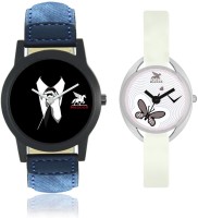 MaddoX New Arrival Stylish Look Couple Watch for Men And Women Combo-89 Analog Watch  - For Men & Women   Watches  (MaddoX)