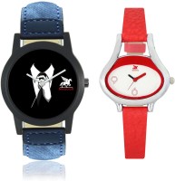 MaddoX New Arrival Stylish Look Couple Watch for Men And Women Combo-82 Analog Watch  - For Men & Women   Watches  (MaddoX)