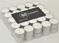 Skycandle in Tea Light Candle (pack of 50) Candle(White, Pack of 50) - Price 220 77 % Off  