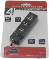 View QHMPL QUANTUM QHMPL6660 USB Hub(Black) Laptop Accessories Price Online(QHMPL)