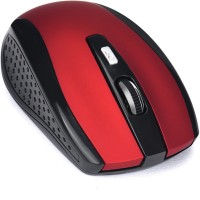 NOBILITY 2.4GHZ 1600DPI NOBC023 MATTE FINISH Wireless Optical Mouse(USB, Red)   Laptop Accessories  (NOBILITY)