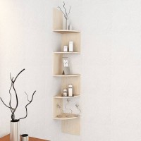 View all crafts art zig zag MDF Wall Shelf(Number of Shelves - 5, Clear) Furniture (ALL CRAFTS ART)