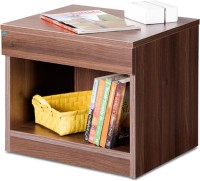 Delite Kom Bedside Table Acacia Dark Engineered Wood Bedside Table(Finish Color - Acicia Dark)   Furniture  (Delite Kom)