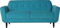 View Cloud9 Bluebird Leather 3 Seater(Finish Color - Sky Blue) Furniture (Cloud9)