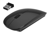 View BB4 ULTRA SLIM Wireless Optical Mouse(USB, Black) Laptop Accessories Price Online(BB4)