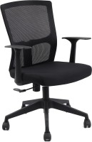 View VJ Interior Fabric Office Executive Chair(Black) Furniture (VJ Interior)