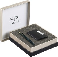 Parker Frontier GT Fountain Pen with Card Holder(Black)