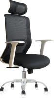 View VJ Interior Fabric Office Executive Chair(Black) Furniture (VJ Interior)
