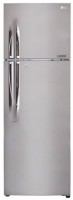 LG 308 L Frost Free Double Door 4 Star Refrigerator(Shiny Steel, GL-I322RPZX)