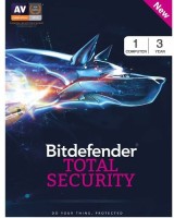 bitdefender Total Security 1.0 User 3 Years(CD/DVD)