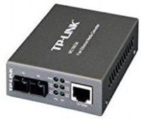 TP-Link MC100CM Multi-Mode Media Converter Network Switch(Black)