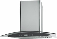 Elica Curve HAC Touch Wall Mounted Chimney(Silver 1000 CHM)