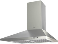 Elica PYRAMID BF 60 Wall Mounted Chimney(Silver 875 m³/h)