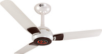 Orient Electric Ecogale 1200 mm 3 Blade Ceiling Fan(Pearl Ivory white-Brown, Pack of 1)
