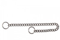 trixie Stainless steel 21.5inch 2.5mm Dog Choke Chain Collar(Large, steel)