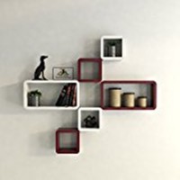 Goodwill MDF Wall Shelf(Number of Shelves - 6)   Furniture  (Goodwill)